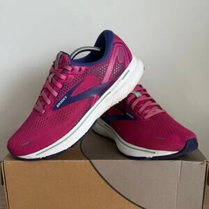 Brooks Ghost 14 Pink/White Women Sneakers- SZ 8.5